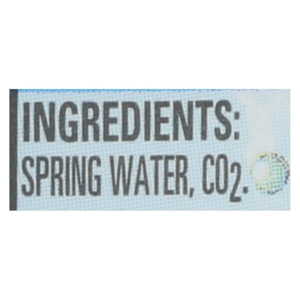 Ice Mountain - Sparkling Water - Simply Bubbles - Case of 12 - 33.8 fl oz. - Image 2