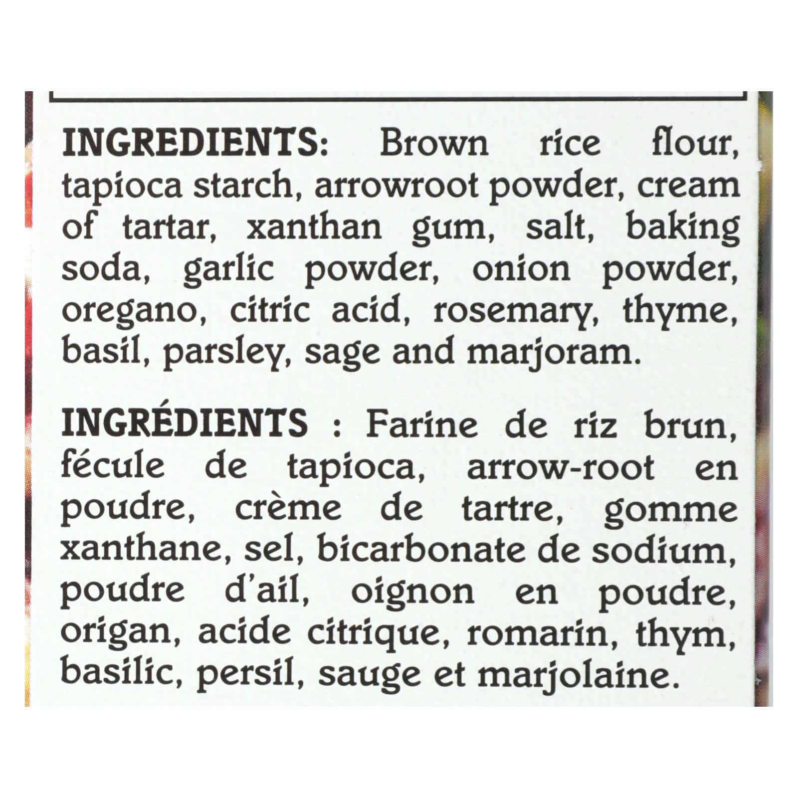 Namaste Foods Gluten Free Pizza Crust - Mix - Case of 6 - 16 oz.