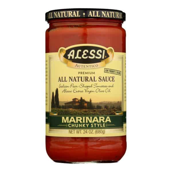 Alessi, Premium All Natural Marinara Sauce - Case of 6 - 24 OZ - Image 2