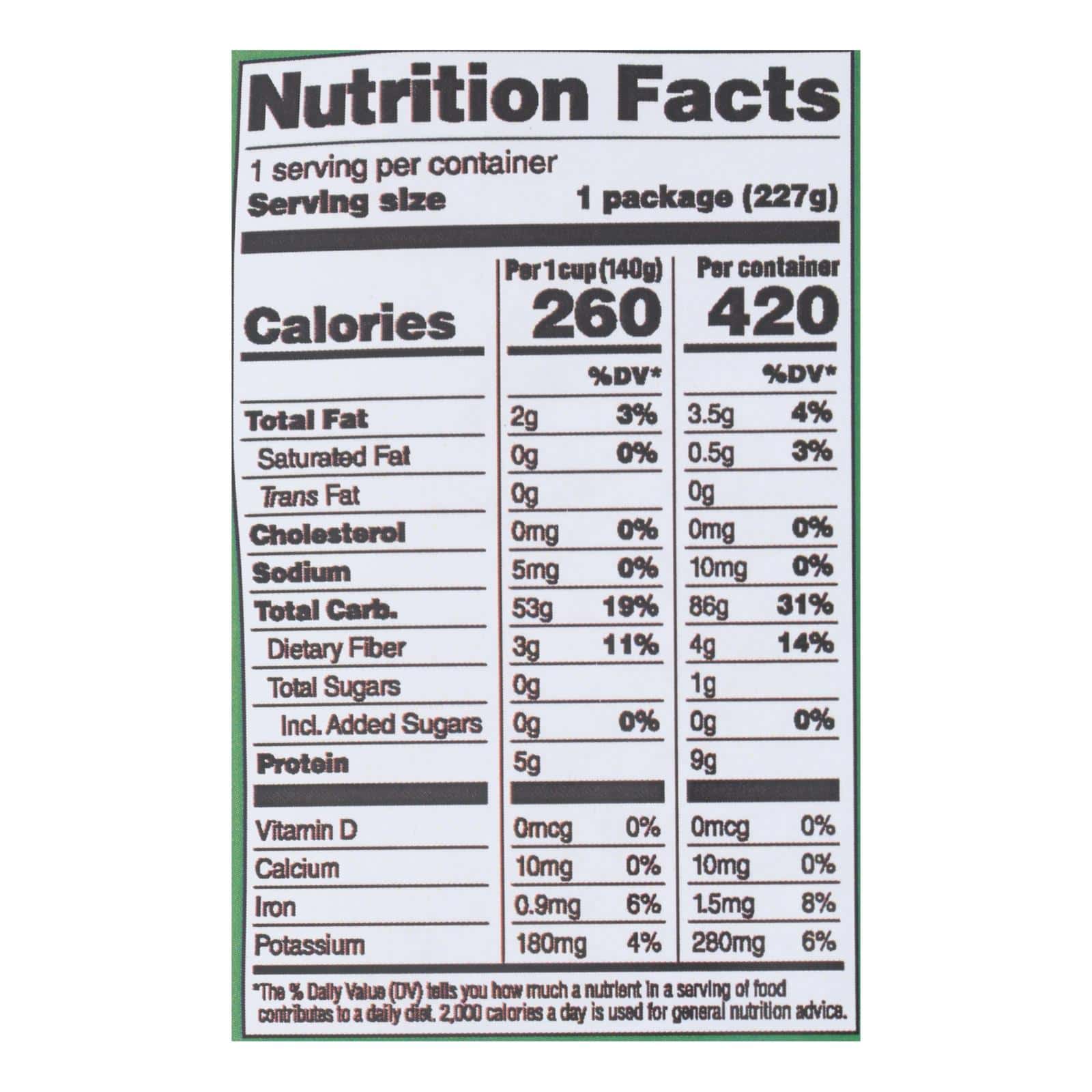 Lotus Foods - Rice Brn Jas Pouch - Case of 6-8 OZ - Image 3