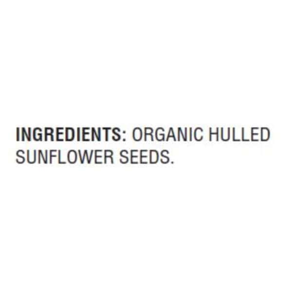 Woodstock Organic Hulled and Unsalted Sunflower Seeds - Case of 8 - 12 OZ - Image 2