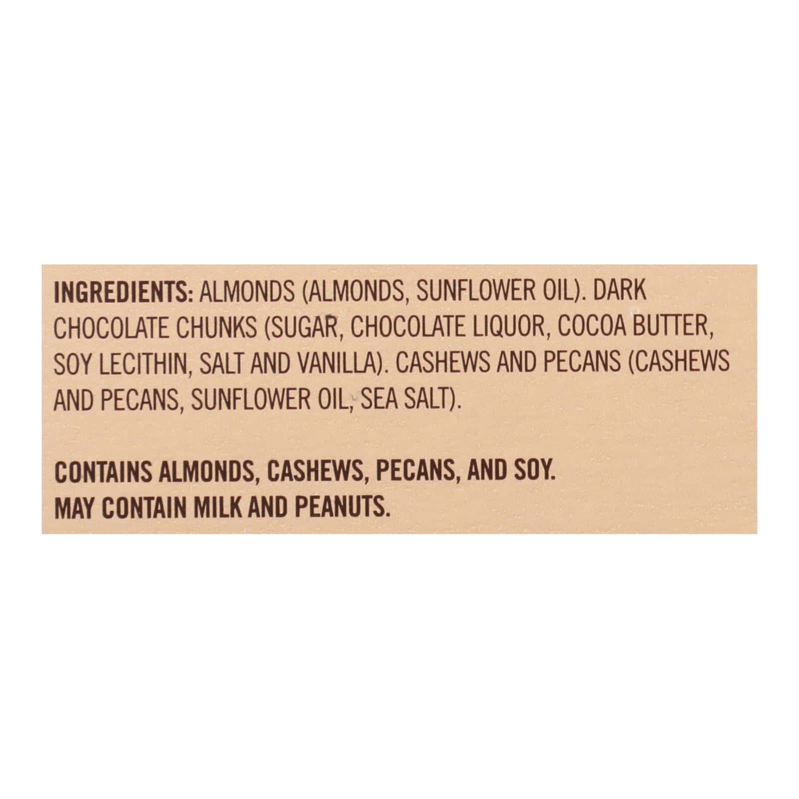 Second Nature - Nut Medley Dark Chocolate - Case of 4-10/1.25 - Image 2