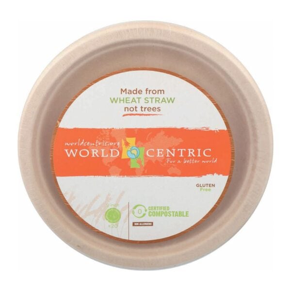 World Centric Fiber Plate - Case of 12 - 20 Count - Image 2