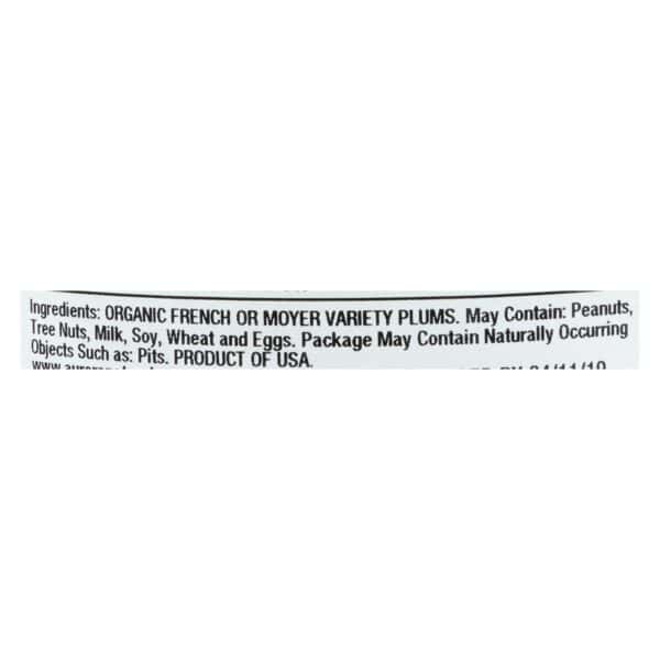 Aurora Natural Products - Organic Prunes - Case of 12 - 11 oz.