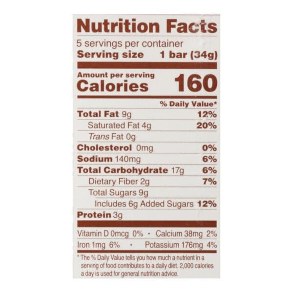 Simple Mills - Bar Sft Baked Nty Ban Bread - Case of 6 - 5.99 OZ - Image 2