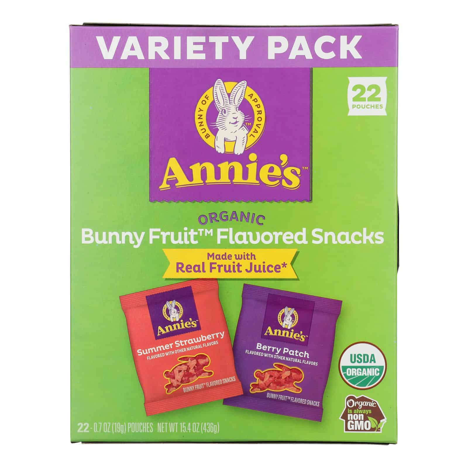 Annie's Homegrown - Fruit Snack Organic 2 Variety Pack 22 Count - Case of 6 - 15.4 Ounces - Image 3