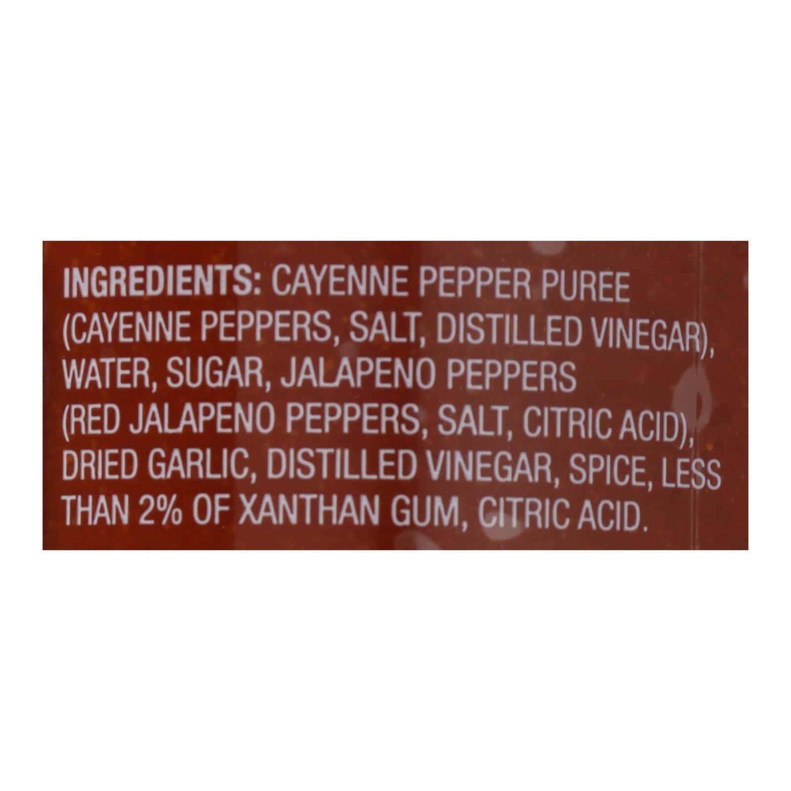 Organic Ville Organic Ville Sauce - Sriracha - Case of 6 - 18.5 Fl oz. - Image 2