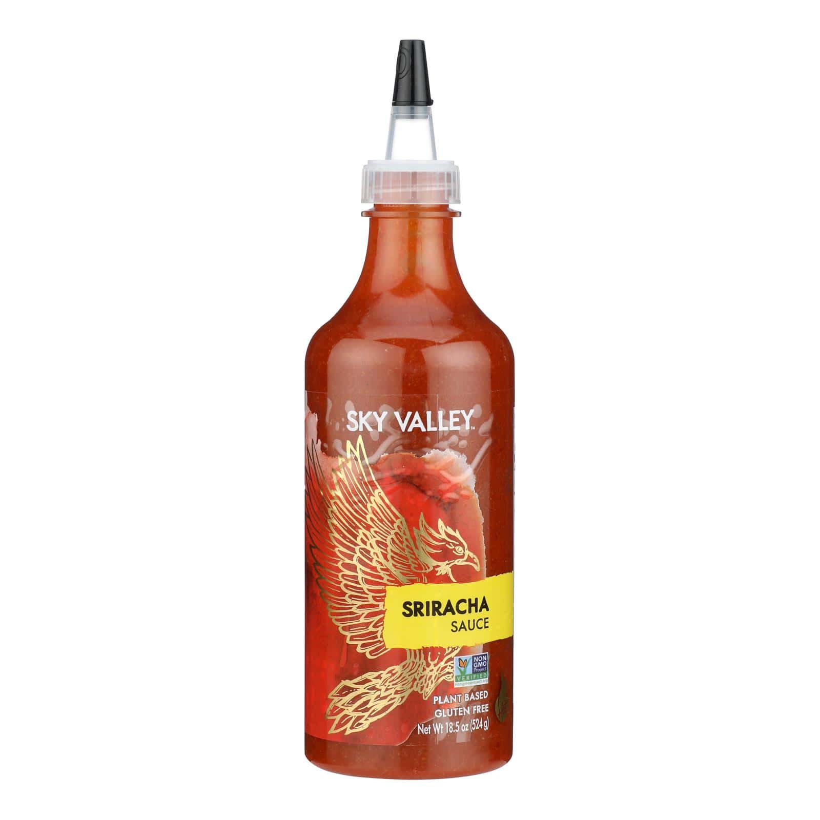 Organic Ville Organic Ville Sauce - Sriracha - Case of 6 - 18.5 Fl oz. - Image 3