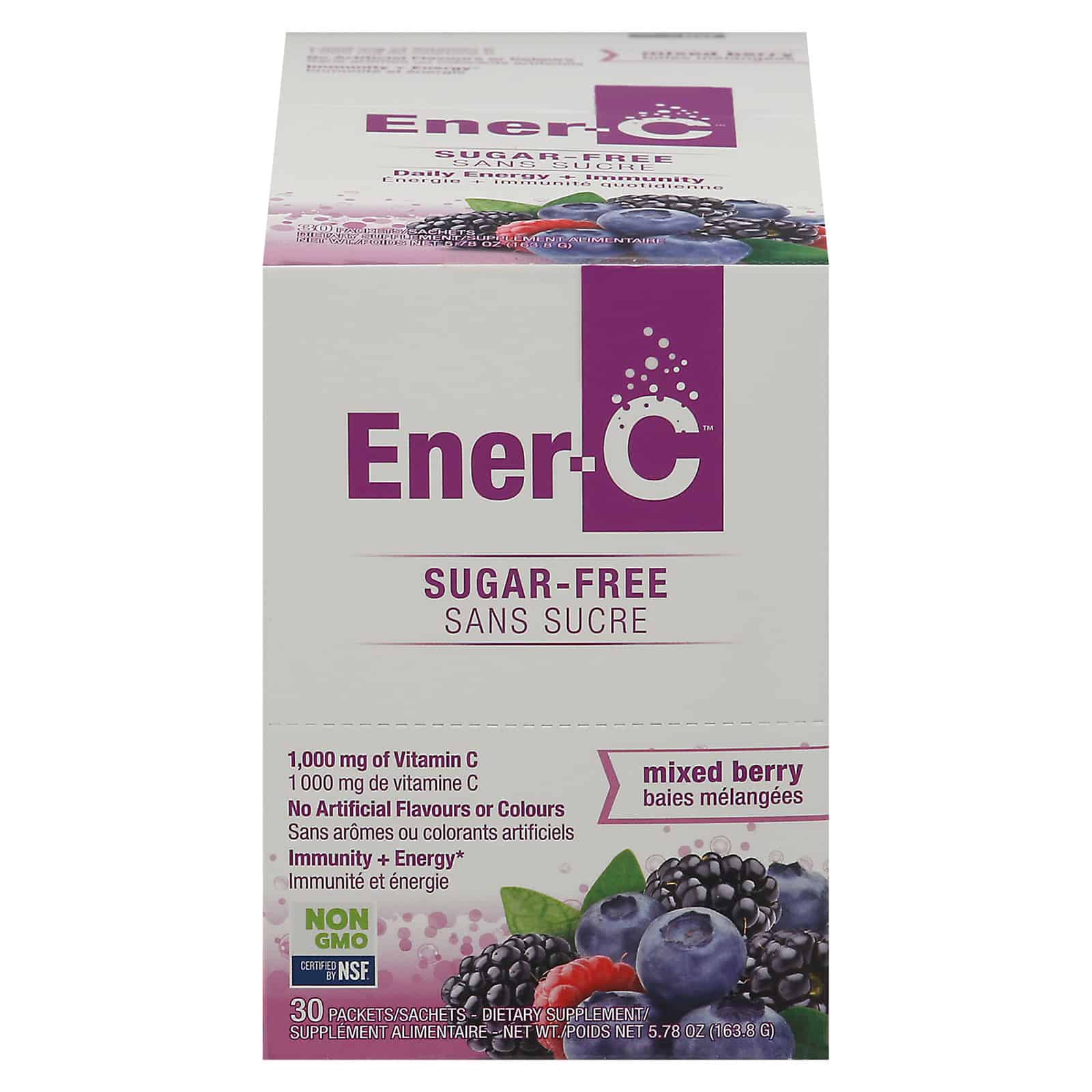 Ener-c - Ener-c Mx Berry 1000mg Sugar Free - 1 Each-30 PKT - Image 2
