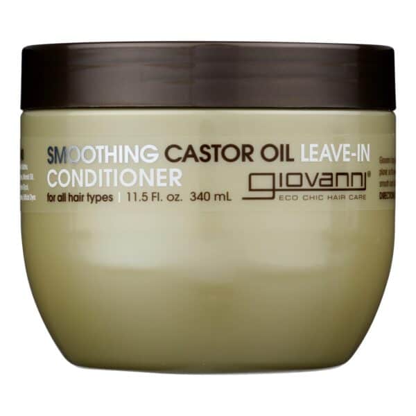Giovanni Hair Care Products - Conditioner Leave In Caster Oil - 1 Each-11.5 FZ - Image 2
