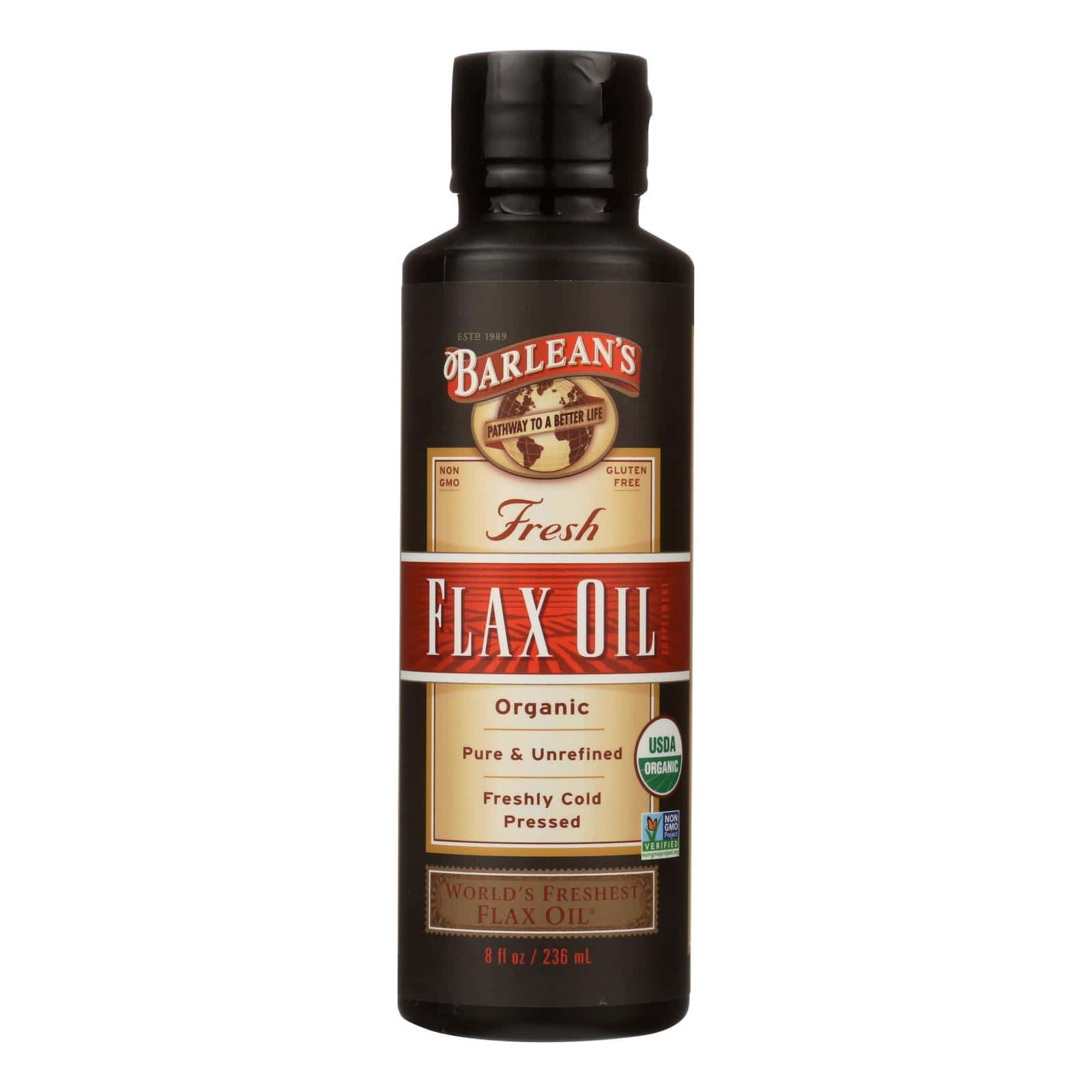 Barlean's (select Fufillment) - Flax Oil Og2 Fresh - EA of 1-8 FZ - Image 2
