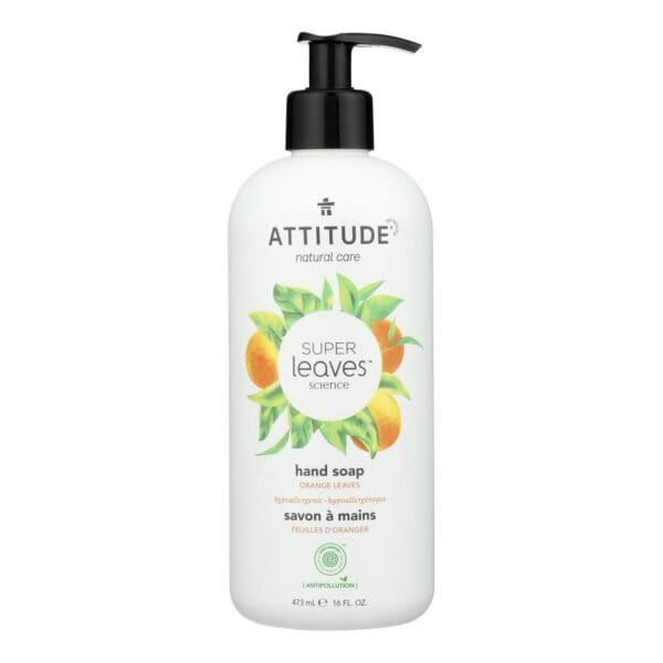 Attitude - Hand Soap Orange Leaves - 1 Each-16 OZ - Image 2
