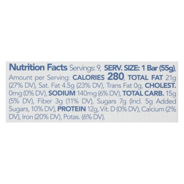 88 Acres - Protein Bar Dark Chocolate Brownie - Case of 9-1.9 OZ - Image 3