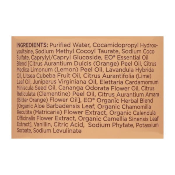 Eo Products - Hand Soap Orange Blossom - 1 Each-12 FZ - Image 2