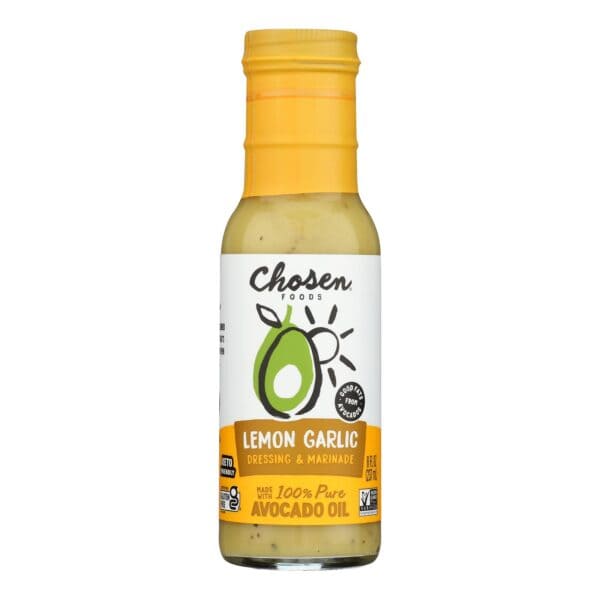 Chosen Foods - Drsng/mrnd Lemon Garlic - Case of 6-8 FZ - Image 2