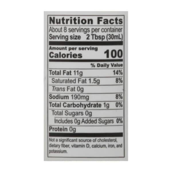 Chosen Foods - Drsng/mrnd Lemon Garlic - Case of 6-8 FZ - Image 3