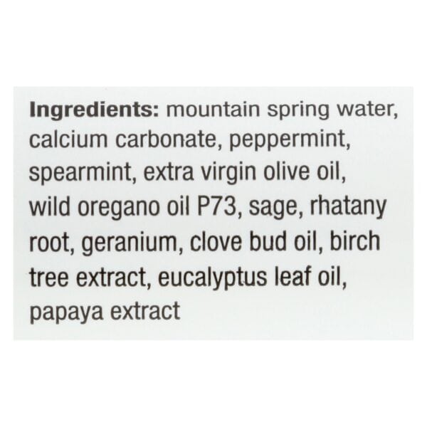 North American Herb and Spice Toothpaste - OregaFRESH - P73 - 3.4 oz