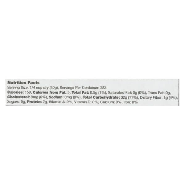 Bob's Red Mill - Flour White Rice - Case of 25 lbs.