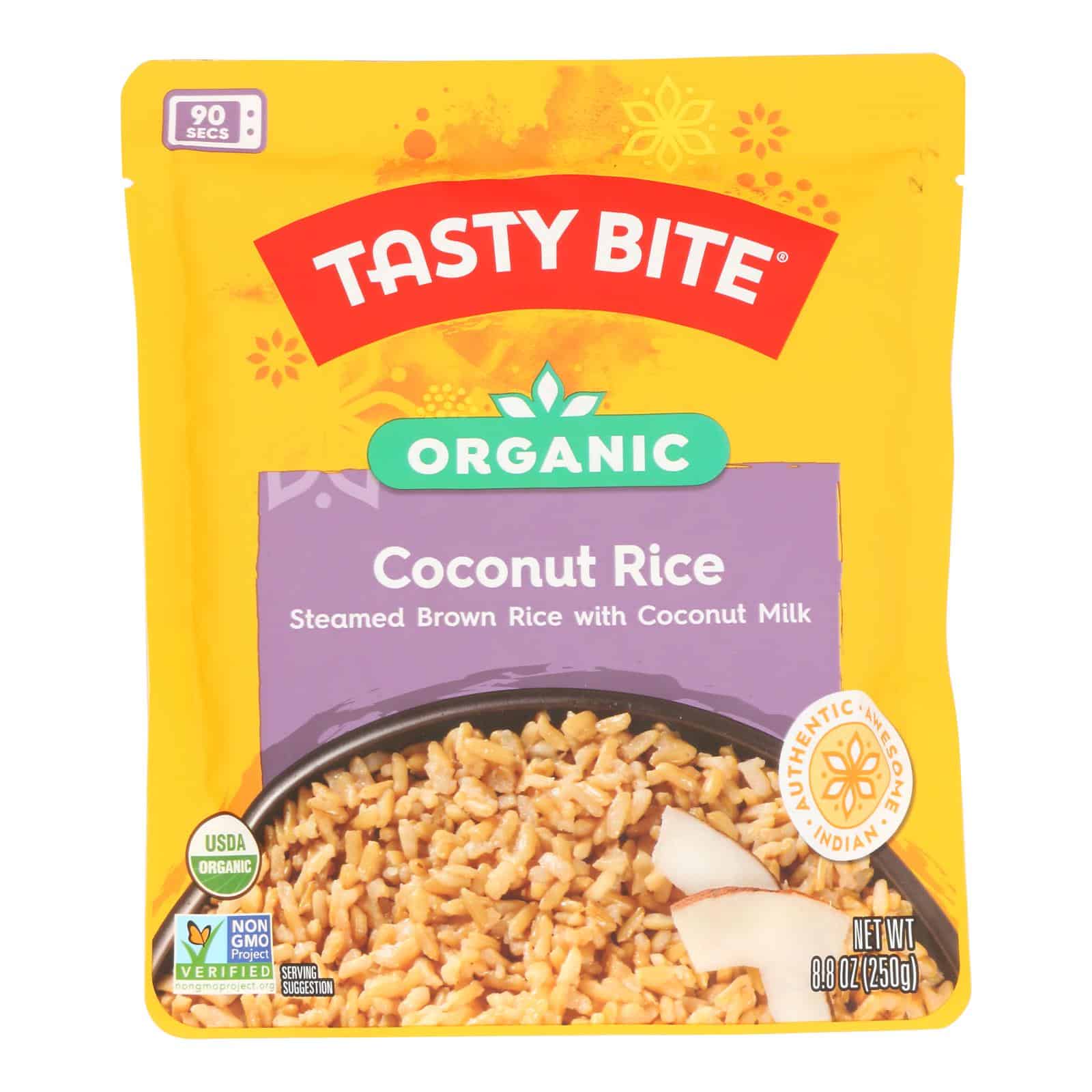 Tasty Bite - Rice Coconut - Case of 6 - 8.80 OZ - Image 2
