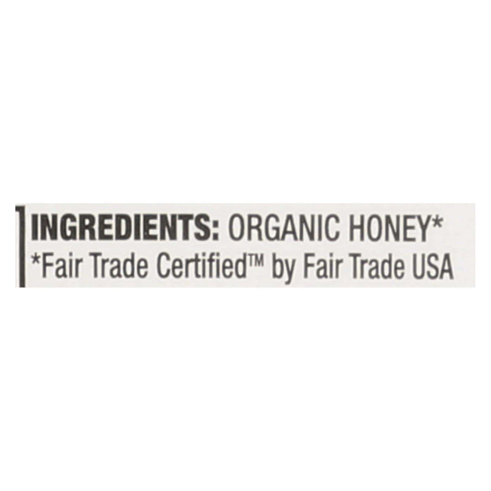Wholesome Sweeteners Honey - Organic - White - Unfliltered - Squeeze - Case of 6 - 16 oz - Image 3