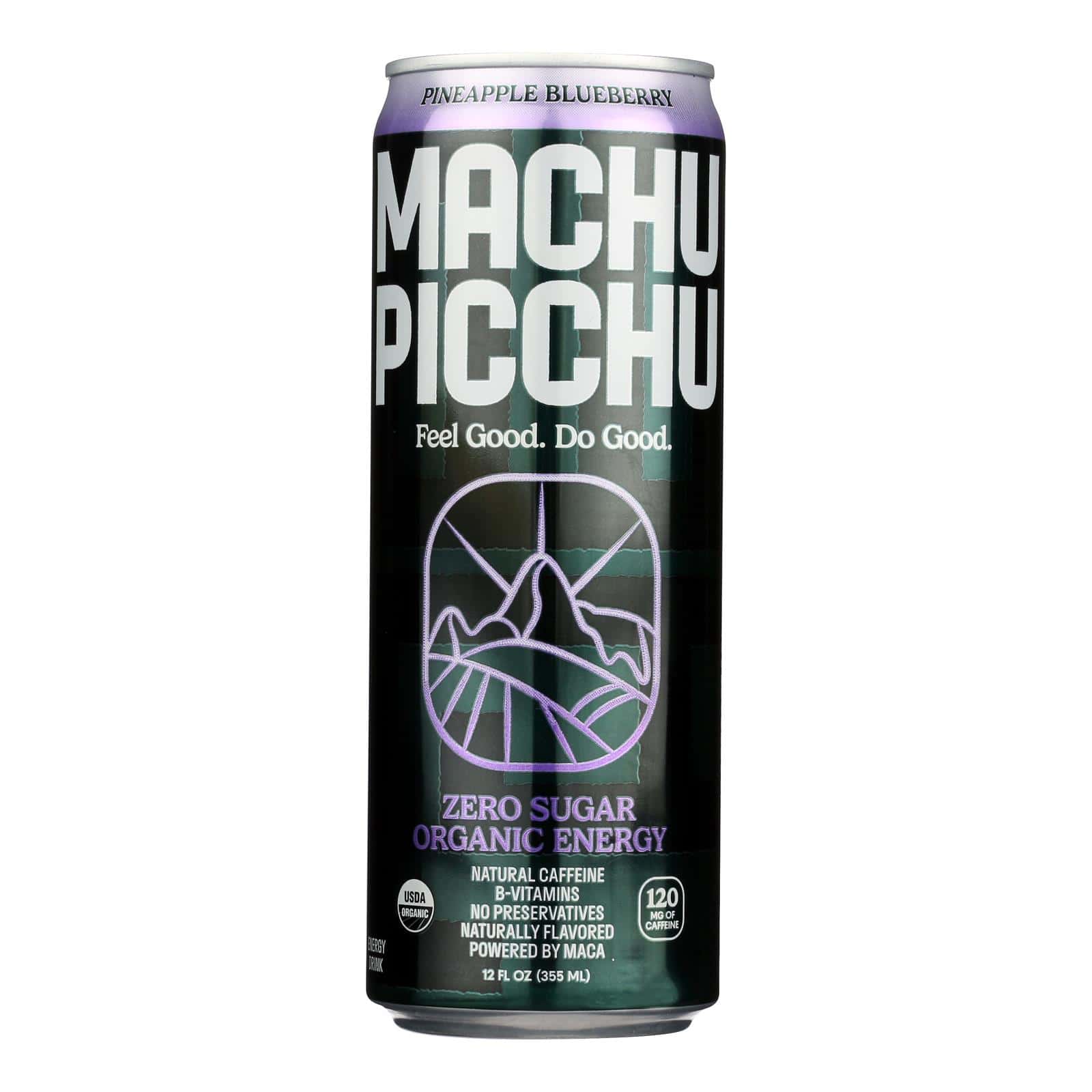 Machu Picchu - Energy Drink Pineap Blu - Case of 12-12 FZ - Image 2