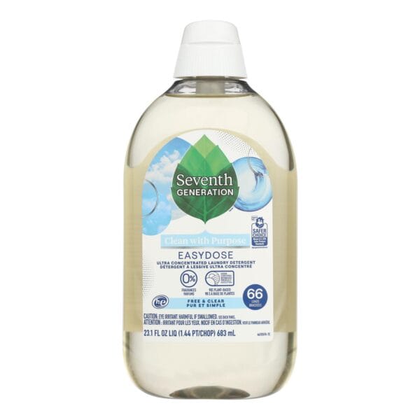 Seventh Generation - Ez Dose Laundry Fr Cleara - Case of 6-23.1 FZ - Image 2