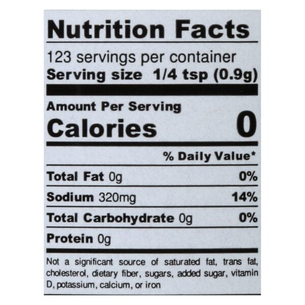 Borsari - Seasoning Salt Savory - Case of 6-4 OZ - Image 3