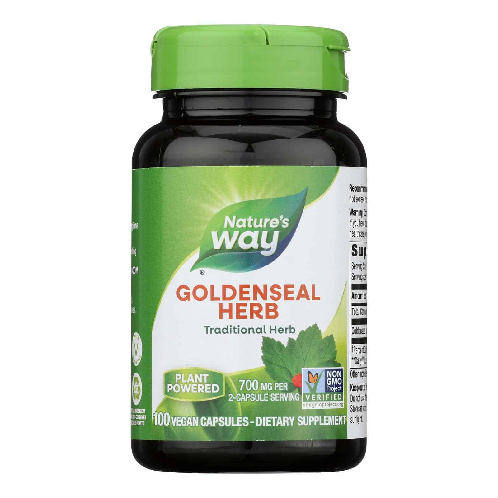 Nature's Way - Goldenseal Herb - 100 Capsules