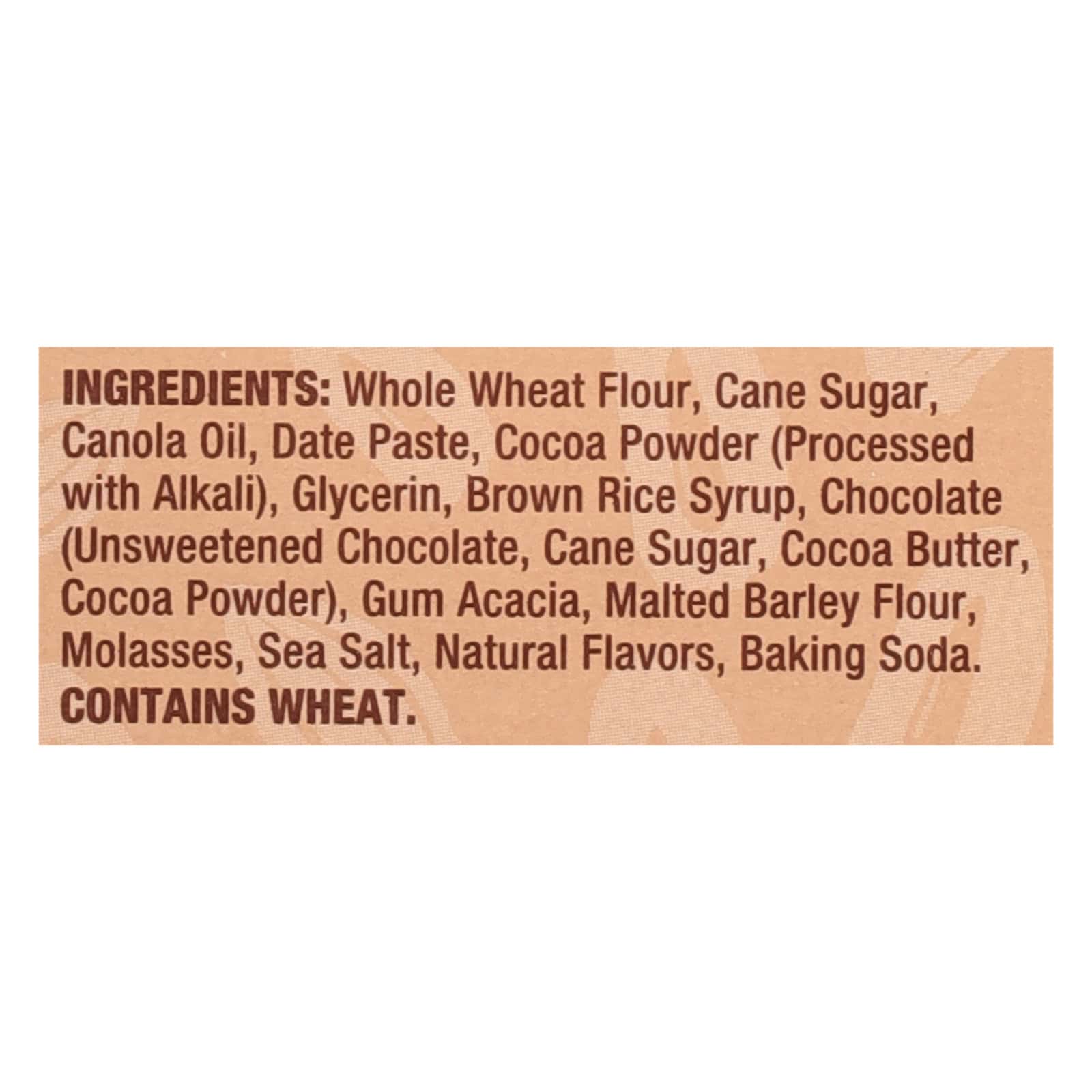 Nature's Bakery - Brownie Double Chocolate 6 pack - Case of 6 - 9.54 ounces