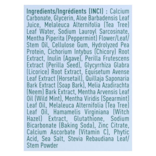 Desert Essence - Tthpst Prebio Mint - 1 Each - 6.25 OZ - Image 2