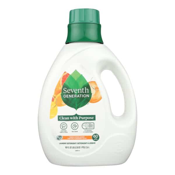 Seventh Generation - Liquid Laundry Fresh Citrus - Case of 4-90 FZ - Image 2