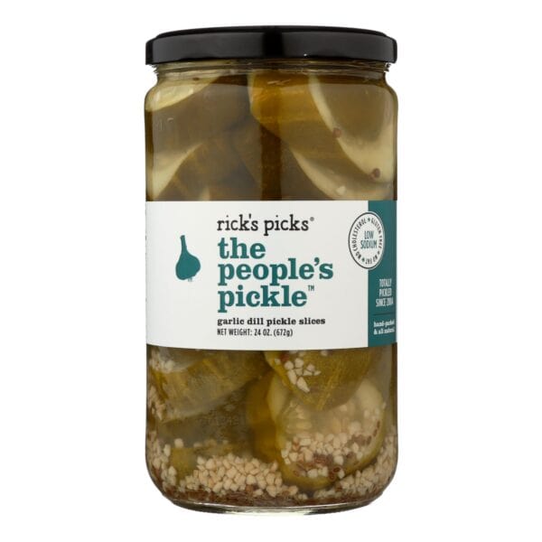 Rick's Picks The People's Pickle - Case of 6 - 24 oz. - Image 3