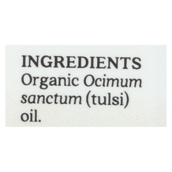 Aura Cacia - Essential Oil - Holy Basil - Case of 1 - .25 fl oz. - Image 2