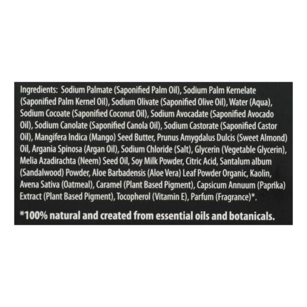 One With Nature - One Bar Stimulatng Sndlwd - Case of 3-3.5 OZ