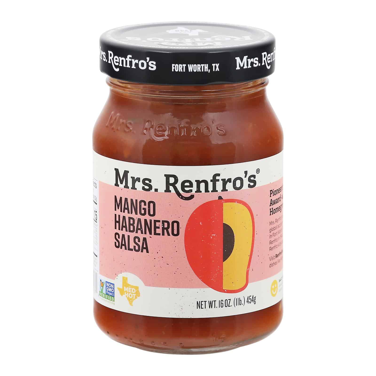 Mrs. Renfro's Mango Habanero Salsa - Mango - Case of 6 - 16 oz. - Image 2