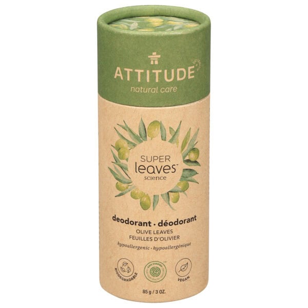 Attitude - Deodorant Spr/lv Olive Leaves - 1 Each-3 OZ - Image 2