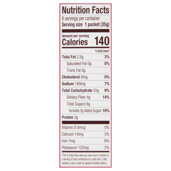 Bob's Red Mill - Instant Oatmeal Gluten Free Pkt Apple Cinnamon - Case of 4-9.88 OZ - Image 3