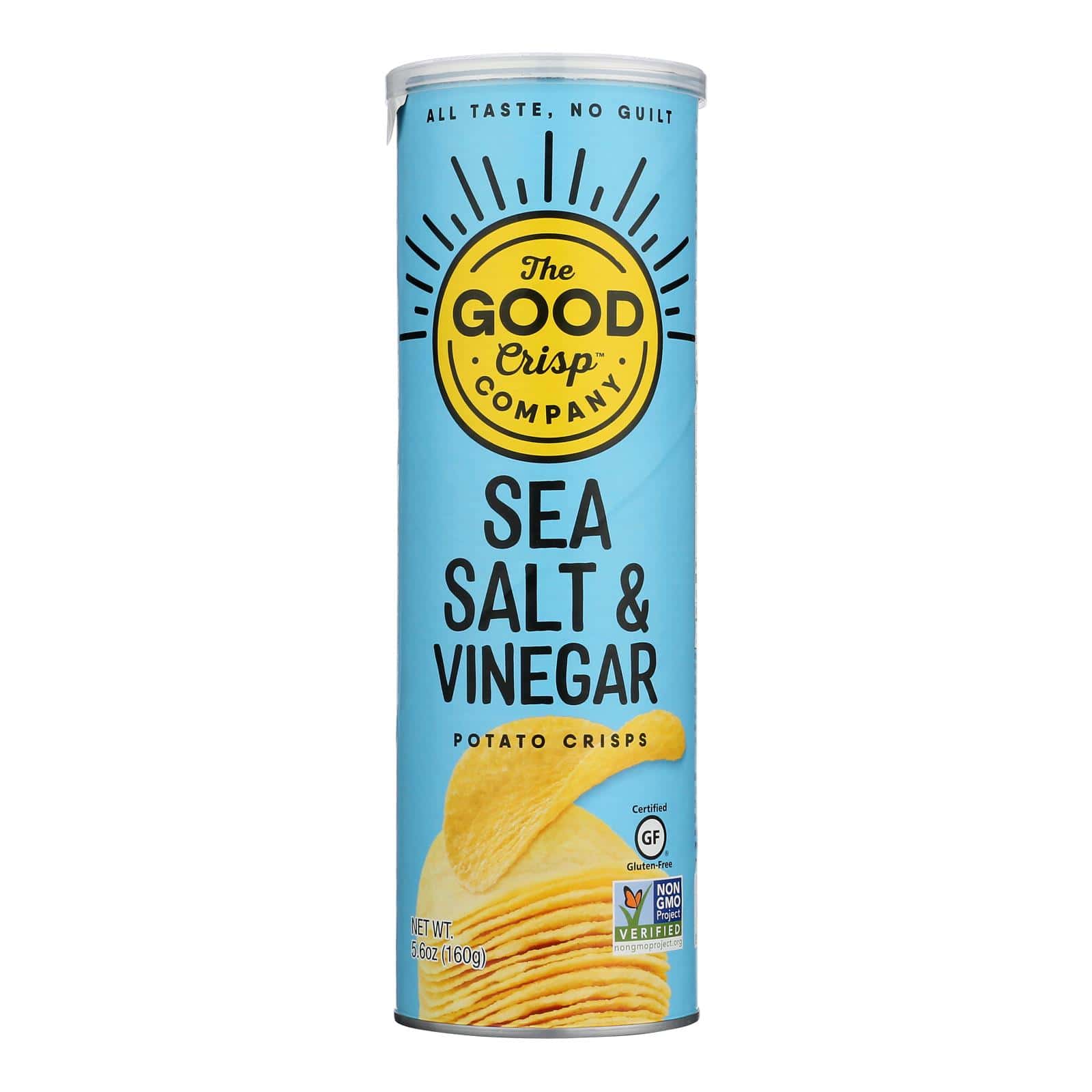 The Good Crisp Company - Potato Crisp Ssalt/vingr - Case of 8-5.6 OZ - Image 3
