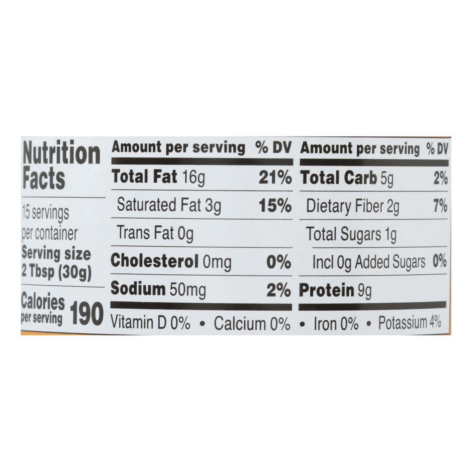 Once Again - Peanut Butter Creamy Unswt Salt - Case of 6-16 OZ - Image 2