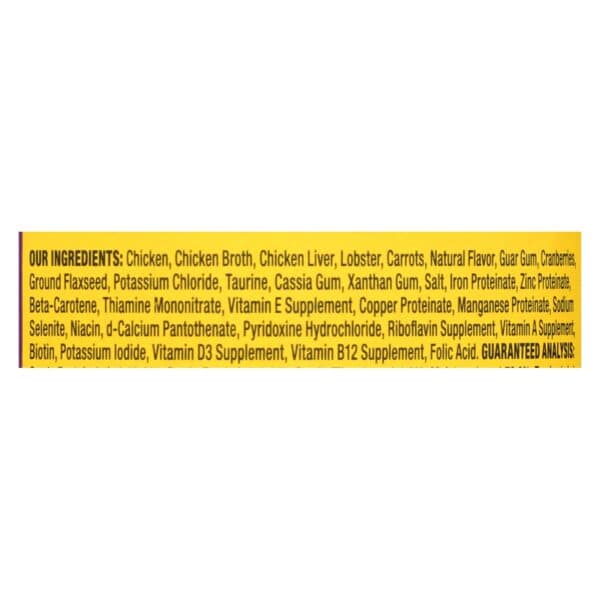 Wellness Pet Products Cat Food - Chicken and Lobster - Case of 24 - 3 oz. - Image 2