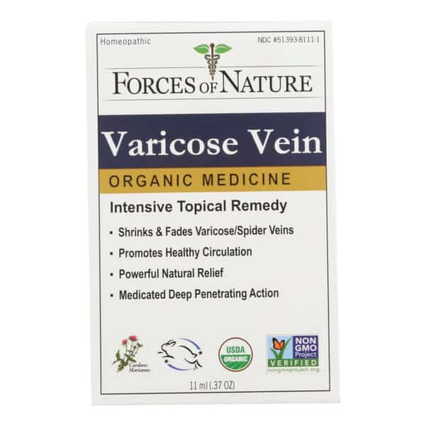 Forces Of Nature - Varicose Vein Control - 1 Each - 11 ML