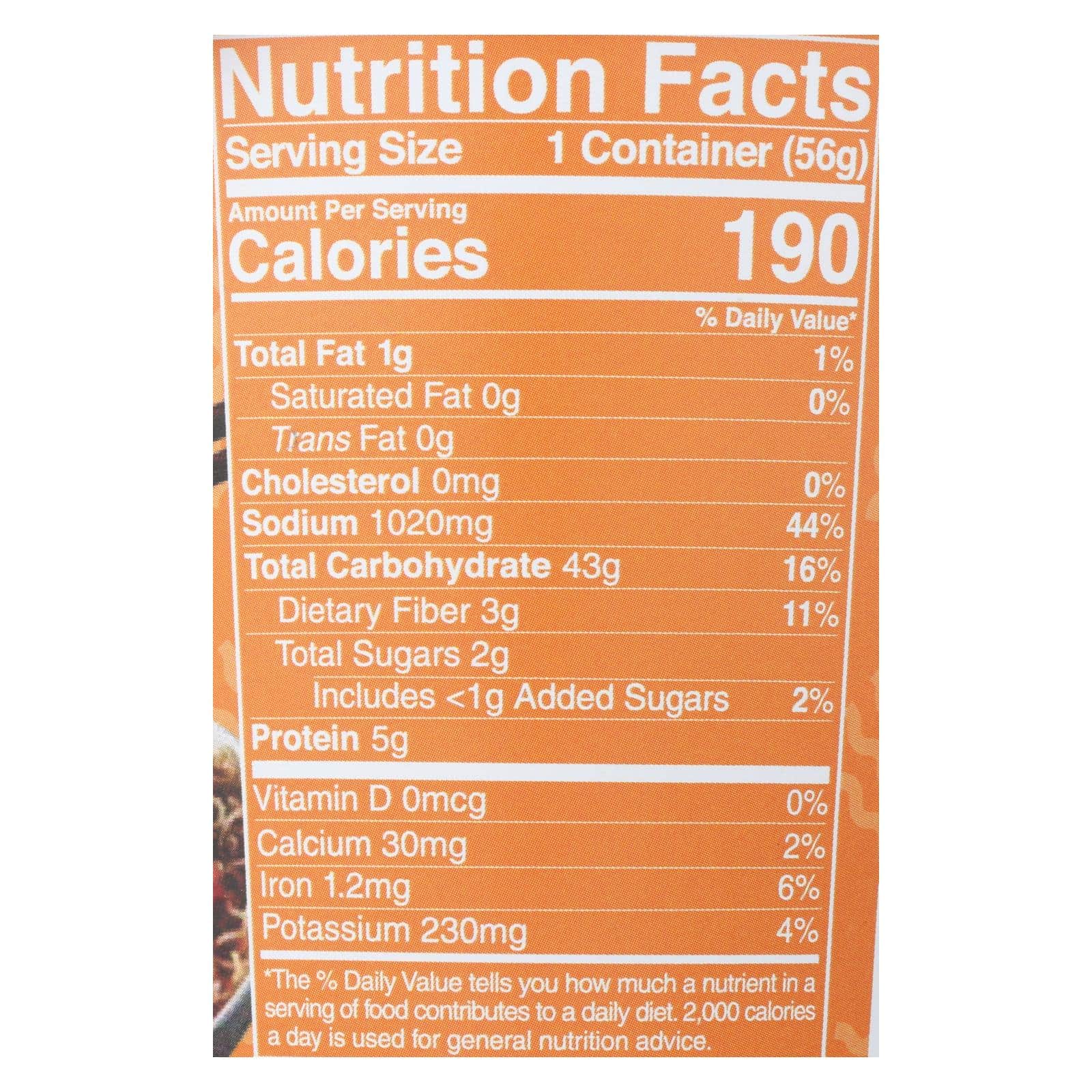 Lotus Foods - Ramen Cup Spicy Kmchi - Case of 6-1.98 OZ - Image 2