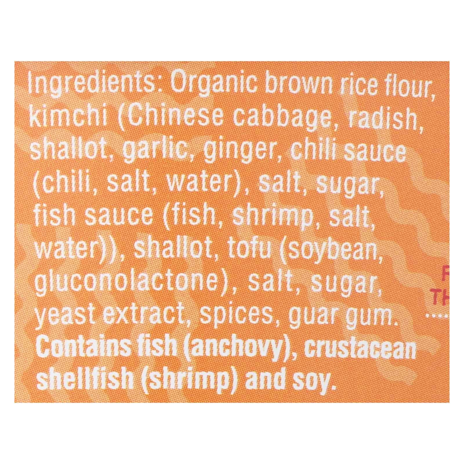 Lotus Foods - Ramen Cup Spicy Kmchi - Case of 6-1.98 OZ