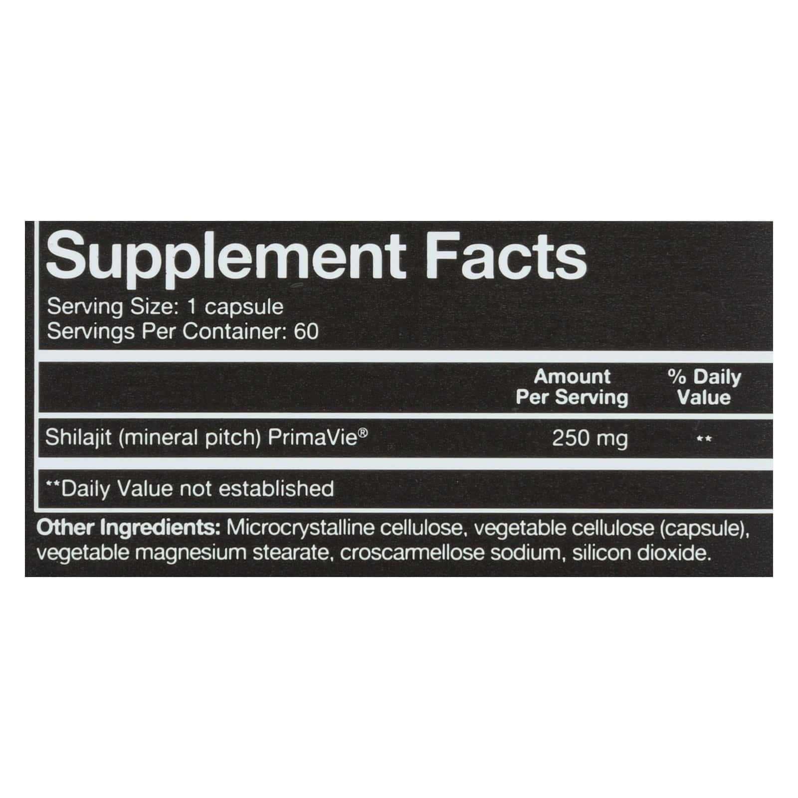 Youtheory - Mens Shilajit Advanced - 1 Each - 60 CT