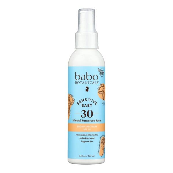 Babo Botanicals - Snscn Spf 30 Bby Skn Spry - 1 Each-6 OZ