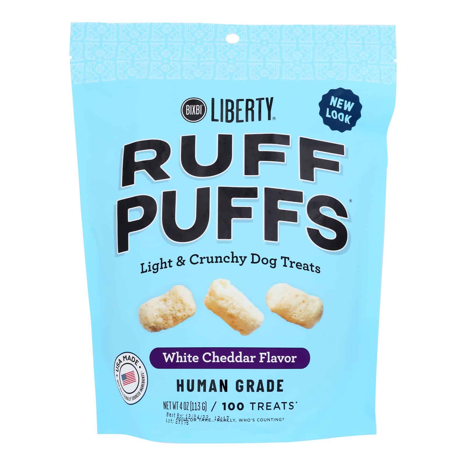 Bixbi - Ruff Puffs White Cheddar - Case of 8-4 OZ - Image 2