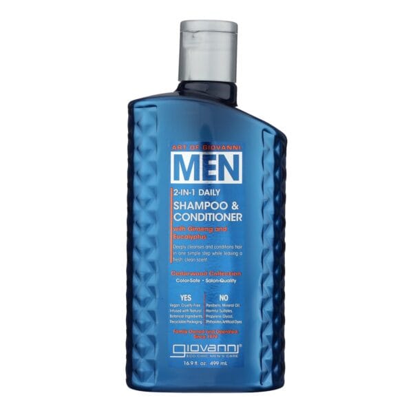 Giovanni Hair Care Products - 2n1 Shamp&cond Men Cdrwd - 1 Each-16.9 OZ