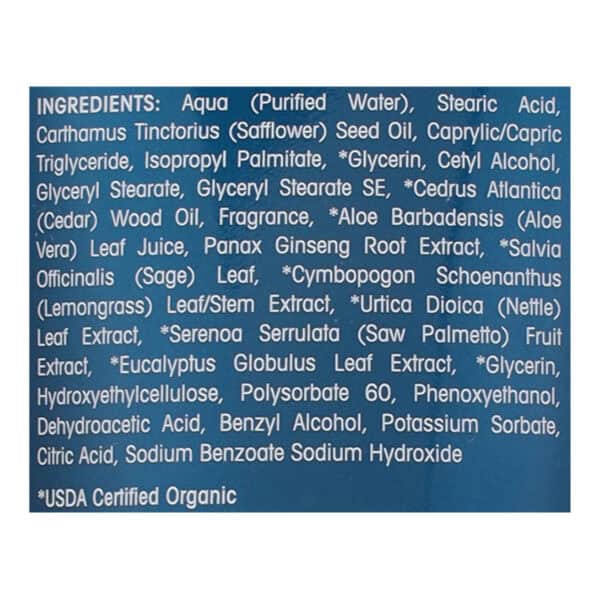 Giovanni Hair Care Products - Shv Cream Mstrzng Men Cdrwd - 1 Each-7 OZ