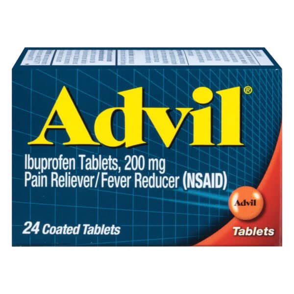 Advil - Pain Relf Ibuprofen 200mg - 1 Each-24 TAB - Image 2