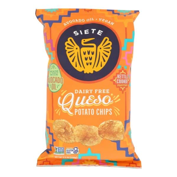 Siete - Kettle Chip Queso - Case of 6-5.5 OZ - Image 3